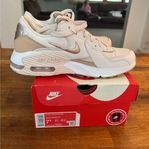 Nike Kids Air Max Excee Cream Sneakers